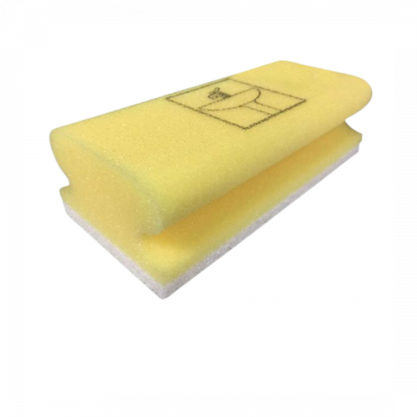 548443 Profi Power HACCP Pad Schwamm Vlies SANITAER, GELB mit Piktogramm, 10 Stueck.png